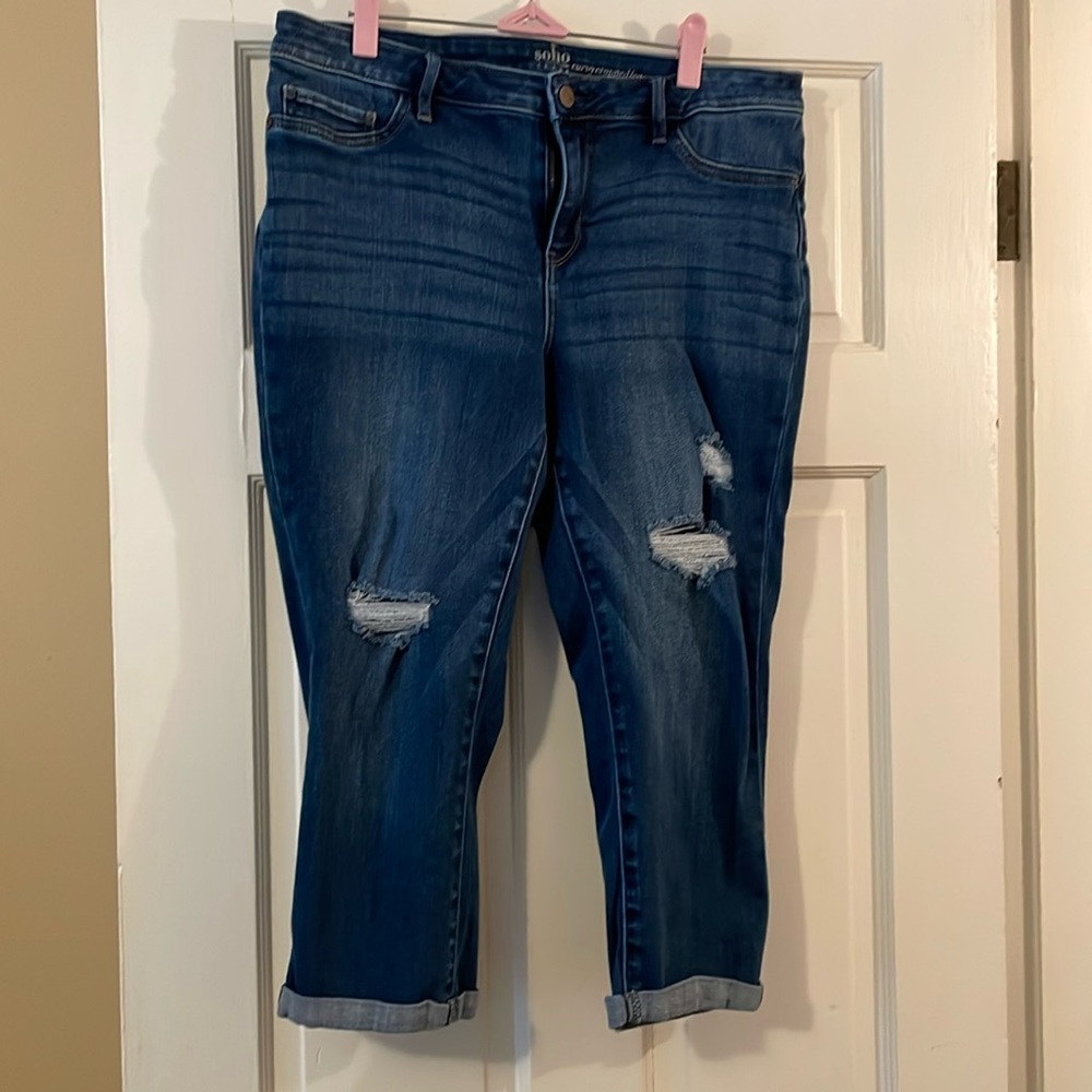 New York & Co curvy cropped legging
